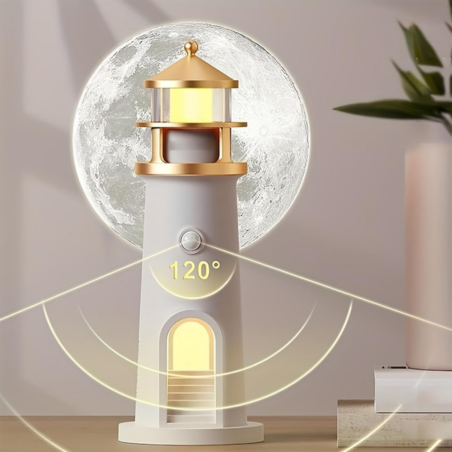 Lámpara Lunar para Sueño Profundo y Reparador